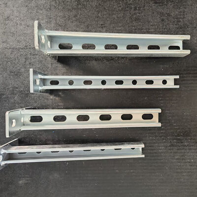 Harga yang bagus Elektro Galvanized Slotted Channel Unistrut Untuk Dukungan Industri 41x21mm on line