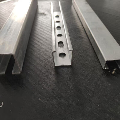 Good price Lightweight Aluminum Alloy Unistrut C Channel For Structural Support System 41x41 Slotted Channel online
