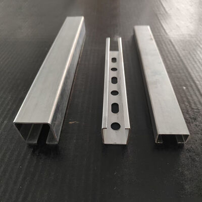 Harga yang bagus High Strength Stainless Steel Unistrut Channel Aluminium Alloy Galvanized Unistrut on line