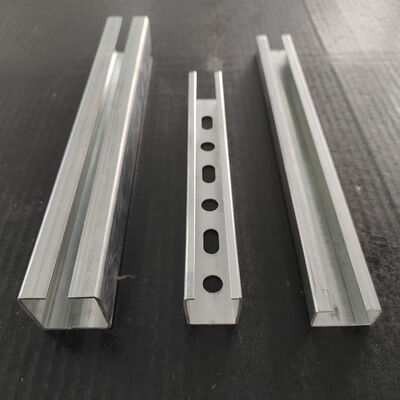 Guter Preis Korrosionsbeständige Aluminiumlegierung Metall C-Kanal für Bau- und Installationsunterstützung online