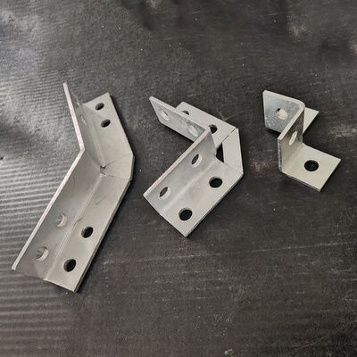 Bon prix Acier au carbone en forme de L Unistrut Corner Bracket Joint Fitting en ligne