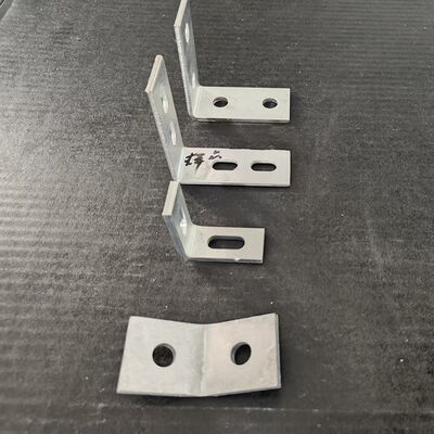 Good price 90 Degree L Shape Corner Bracket Channel Strut Fittings Solar Mount Hardware online