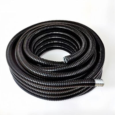 Buon prezzo Tubo flessibile metallico corrugato in acciaio rivestito in PVC per cablaggi elettrici in linea