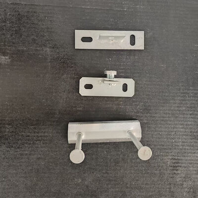 Buon prezzo Piastra di base galvanizzata incorporata fusa in supporto di ancoraggio per calcestruzzo in linea