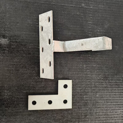 Bom preço Conexão de ângulo eletro galvanizado Placa base unistrut de alta rigidez Instalação de canal de suportes on-line